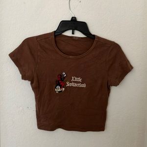 Brandy Melville cropped tshirt